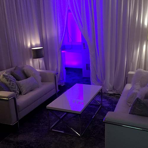 Pipe & Drape Rentals in New Orleans Fleur de Lis Event Rental